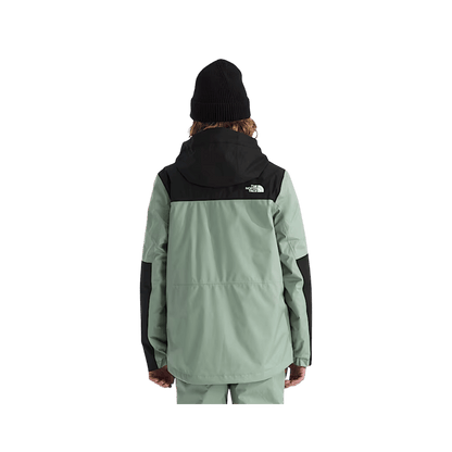 NORTH FACE TEEN FREEDOM TRICLIMATE - SLATE MOSS, BACK ANGLE, SM, MD, LG, XL, XXL