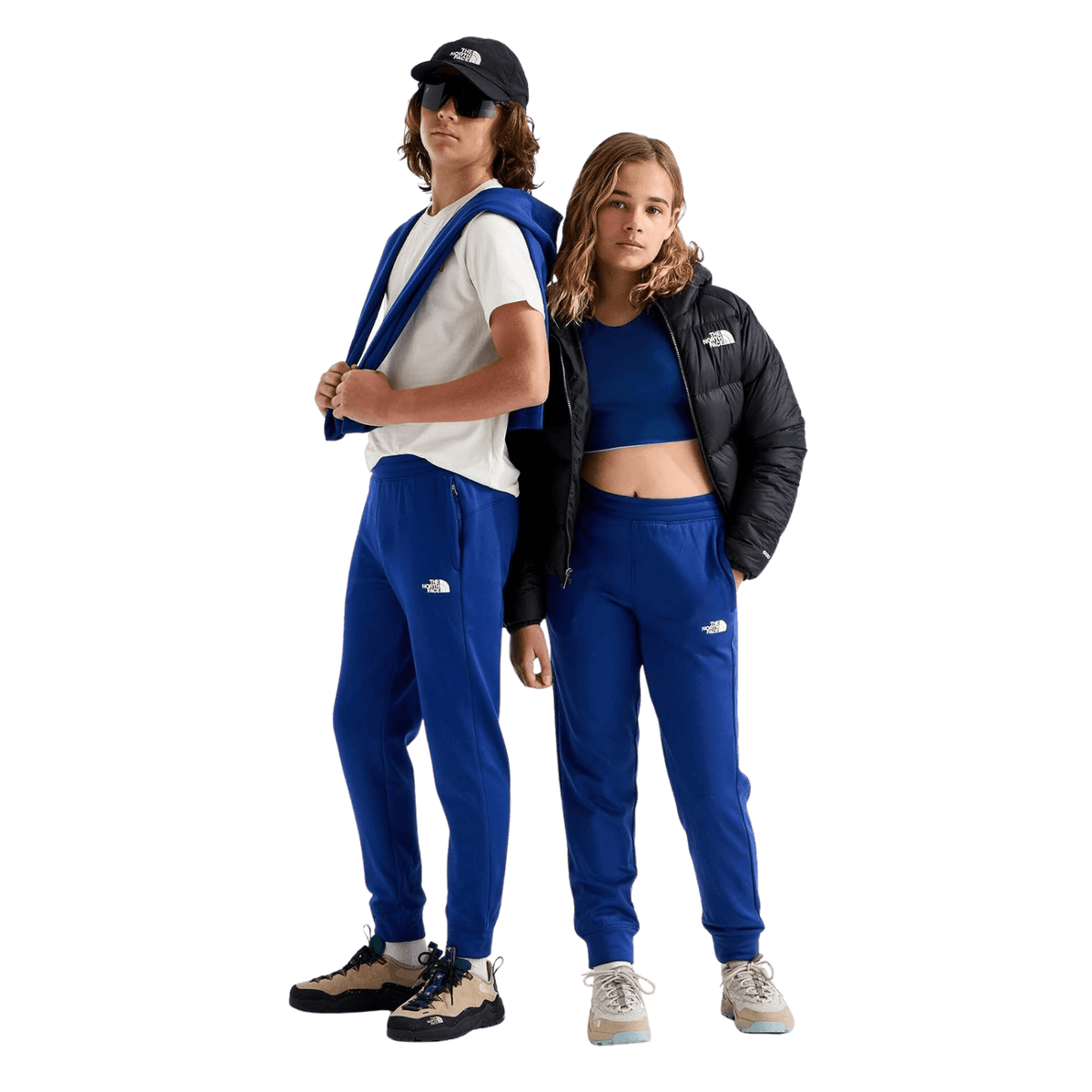 NORTH FACE TEEN PERFORMANCE FLEECE JOGGER BOLD BLUE