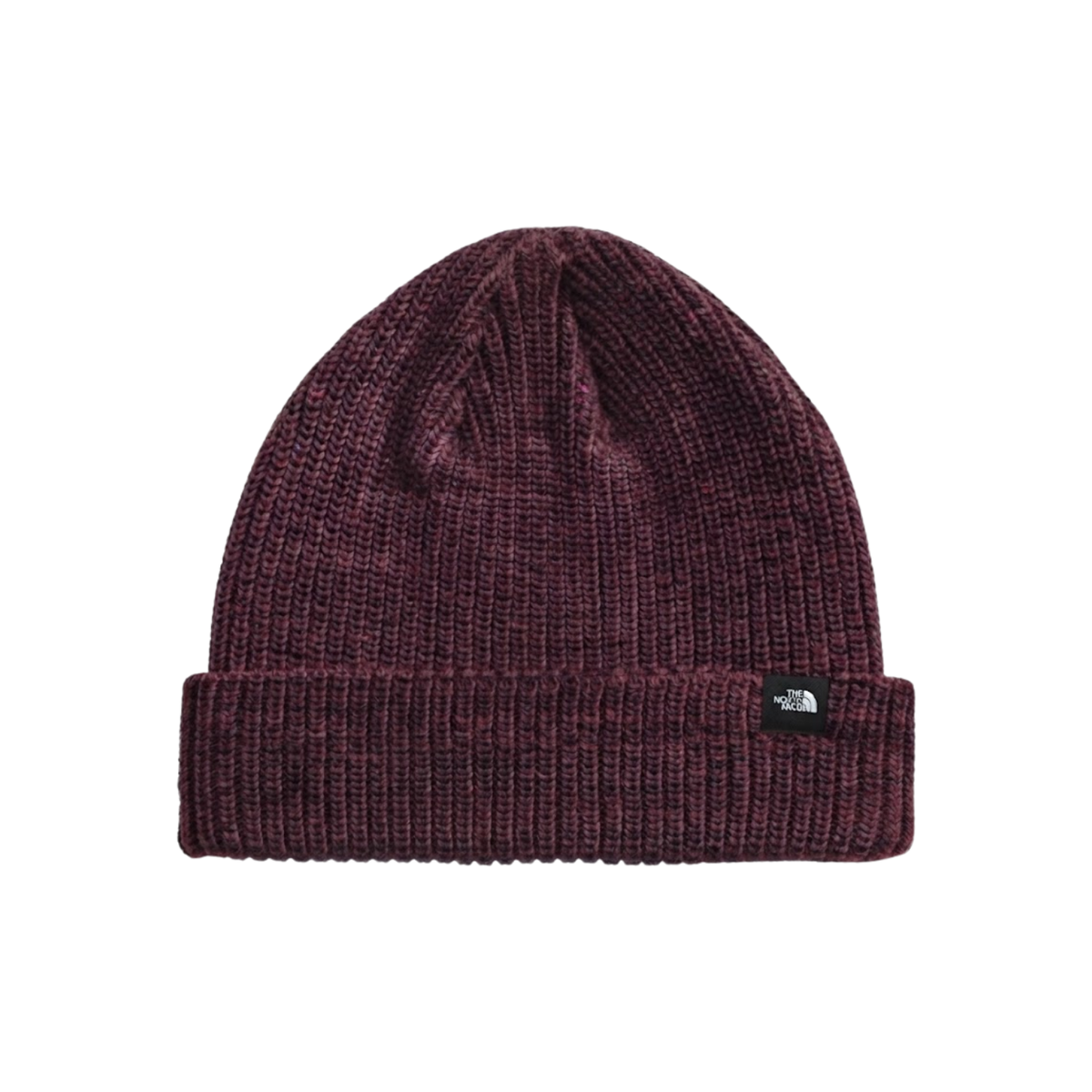 NORTH FACE TNF FISHERMAN BEANIE BURGUNDY CRUSH MULTI