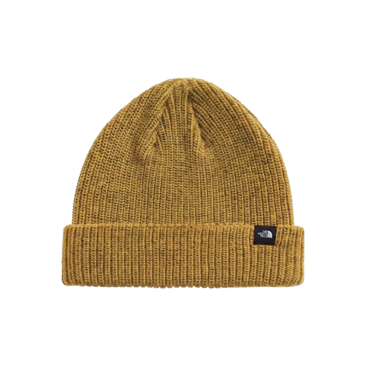 NORTH FACE TNF FISHERMAN BEANIE CITRINE YELLOW MULTI
