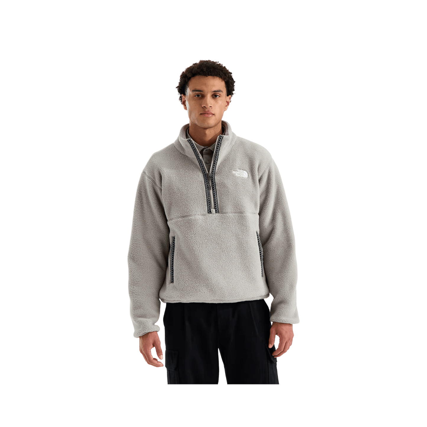 NORTH FACE TNF FLEESKI 1/4 ZIP PO STONE SLAB