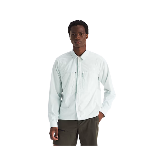NORTH FACE TRAIL LIGHTRANGE L/S SHIRT PEARL STONE
