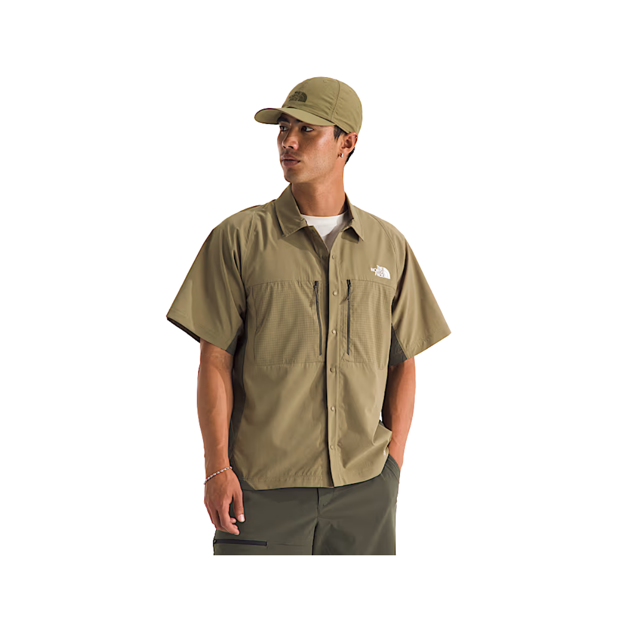 NORTH FACE TRAIL LIGHTRANGE S/S SHIRT FRONT VIEW