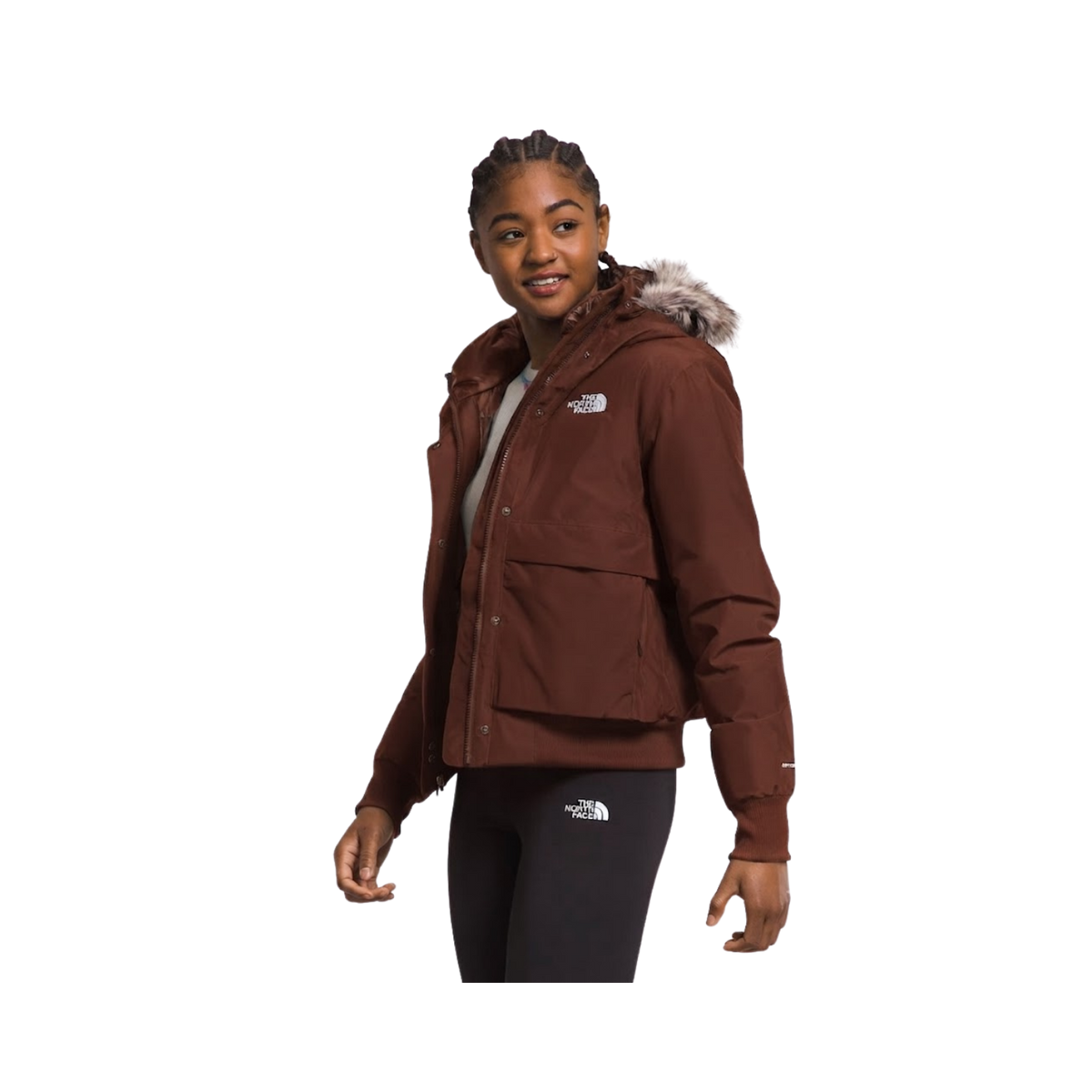 NORTH FACE W ARCTIC BOMBER DARK CHESTNUT