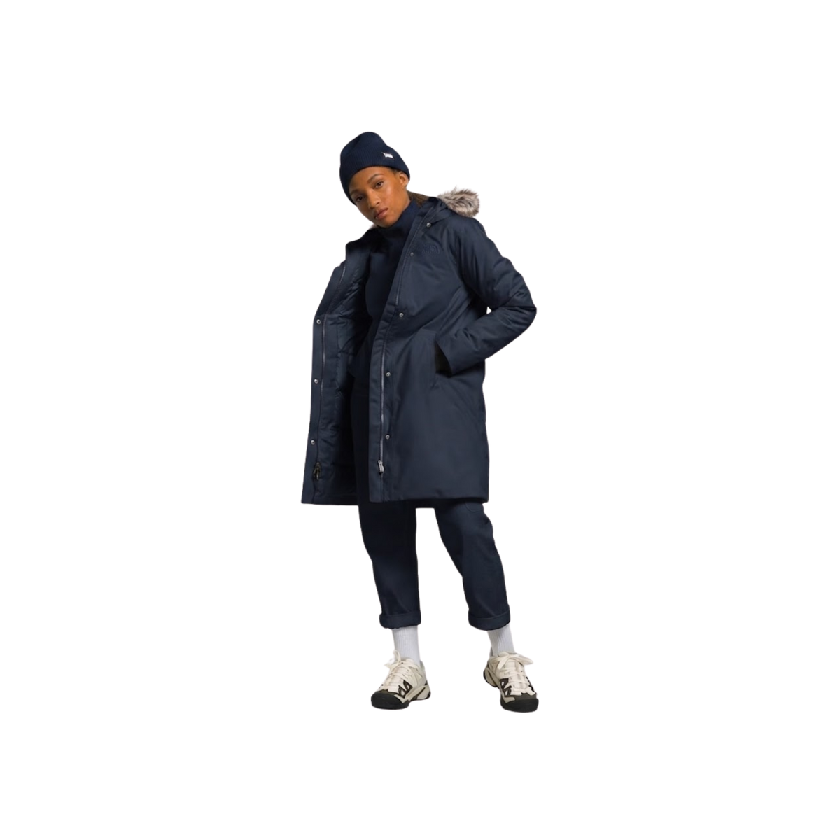 NORTH FACE W ARCTIC PARKA SUMMIT NAVY