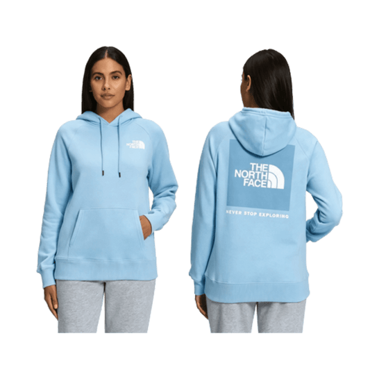 NORTH FACE W BOX NSE PULLOVER HOODIE SKYLIGHT BLUE