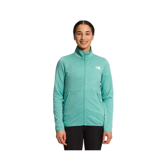 NORTH FACE W CANYONLANDS FULL ZIP WASABI HEATHER
