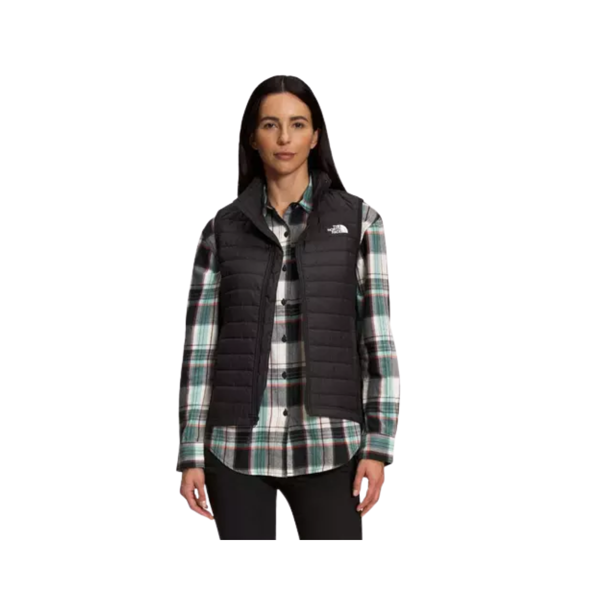 NORTH FACE W CANYONLANDS HYBRID VEST TNF BLACK