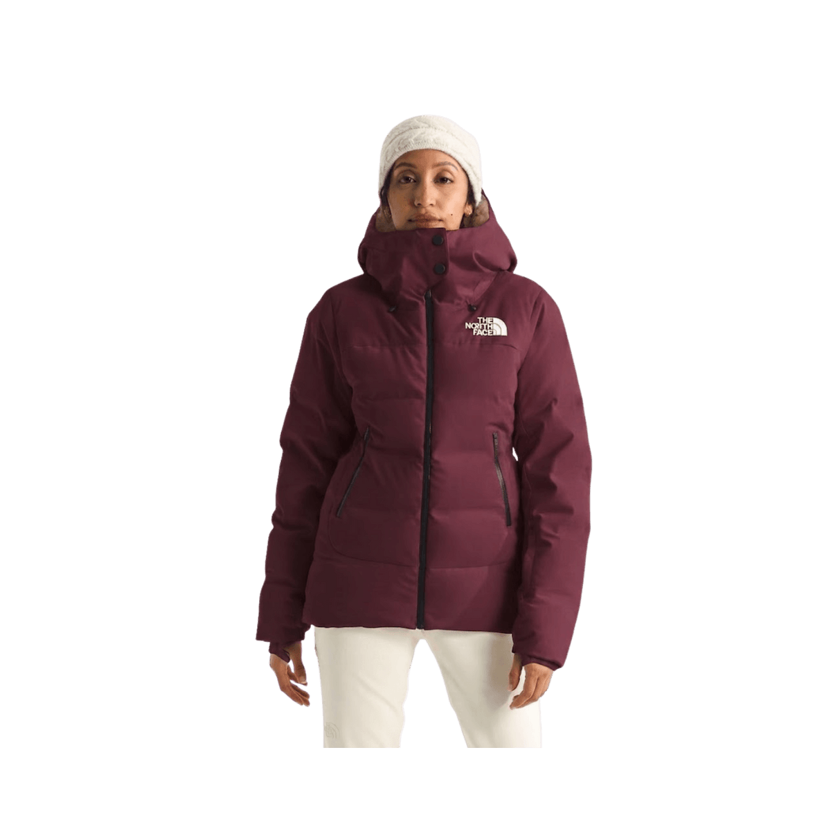 NORTH FACE WOMEN'S CIRQUE DOWN JACKET- GARNET