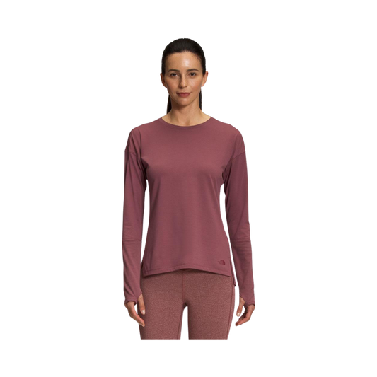 NORTH FACE W DAWNDREAM L/S WILD GINGER
