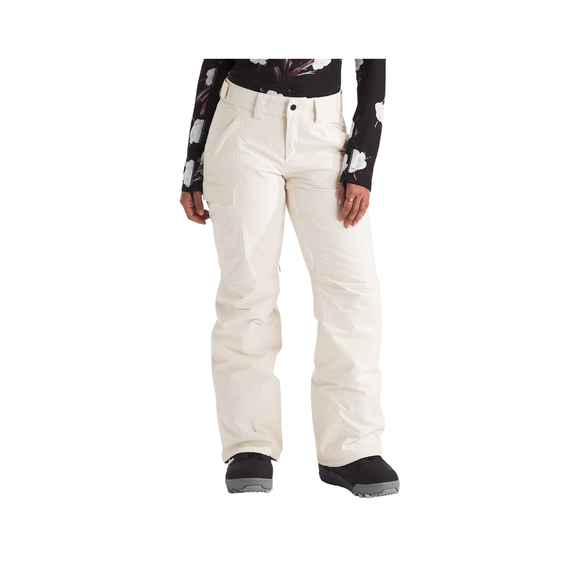 NORTH FACE WOMEN'S FREEDOM INSULATED PANT- WHITE DUNE