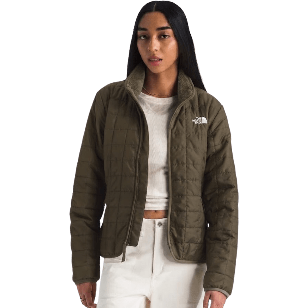 NORTH FACE W JUNCTION INSULATED JKT NEW TAUPE GREEN