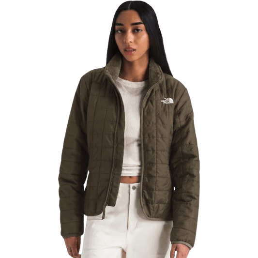 NORTH FACE W JUNCTION INSULATED JKT NEW TAUPE GREEN