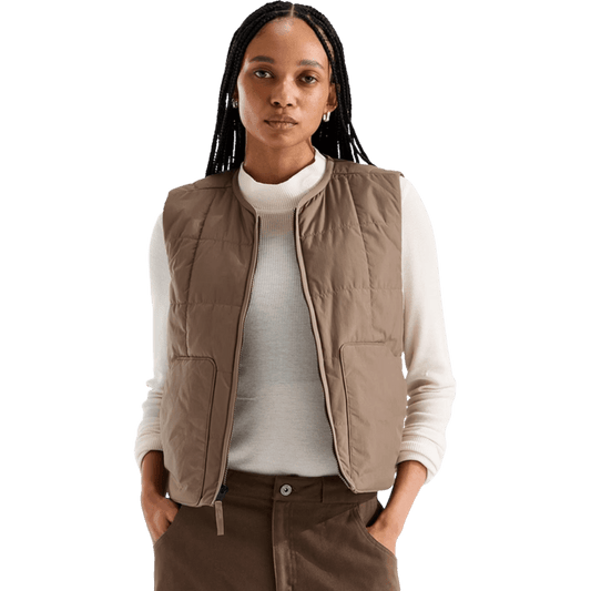 NORTH FACE W LHOTSE LT INSULATED VEST GARNET