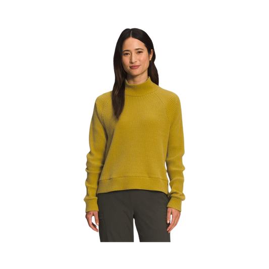 NORTH FACE W L/S MOCK NECK CHABOT MINERAL GOLD