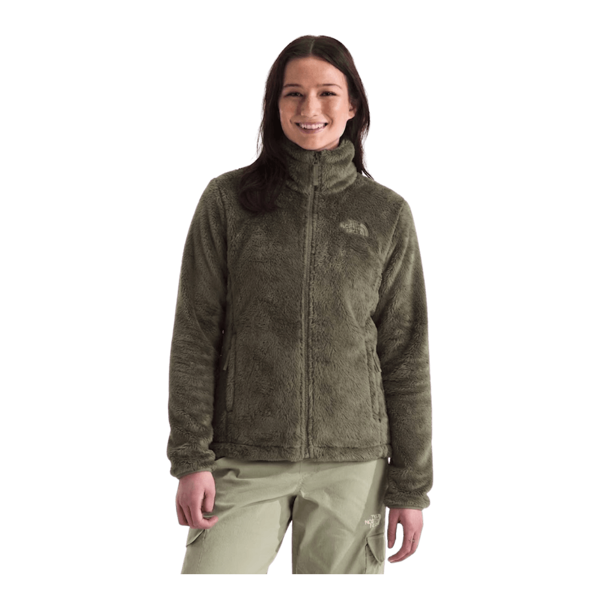 NORTH FACE W OSITO JACKET NEW TAUPE GREEN