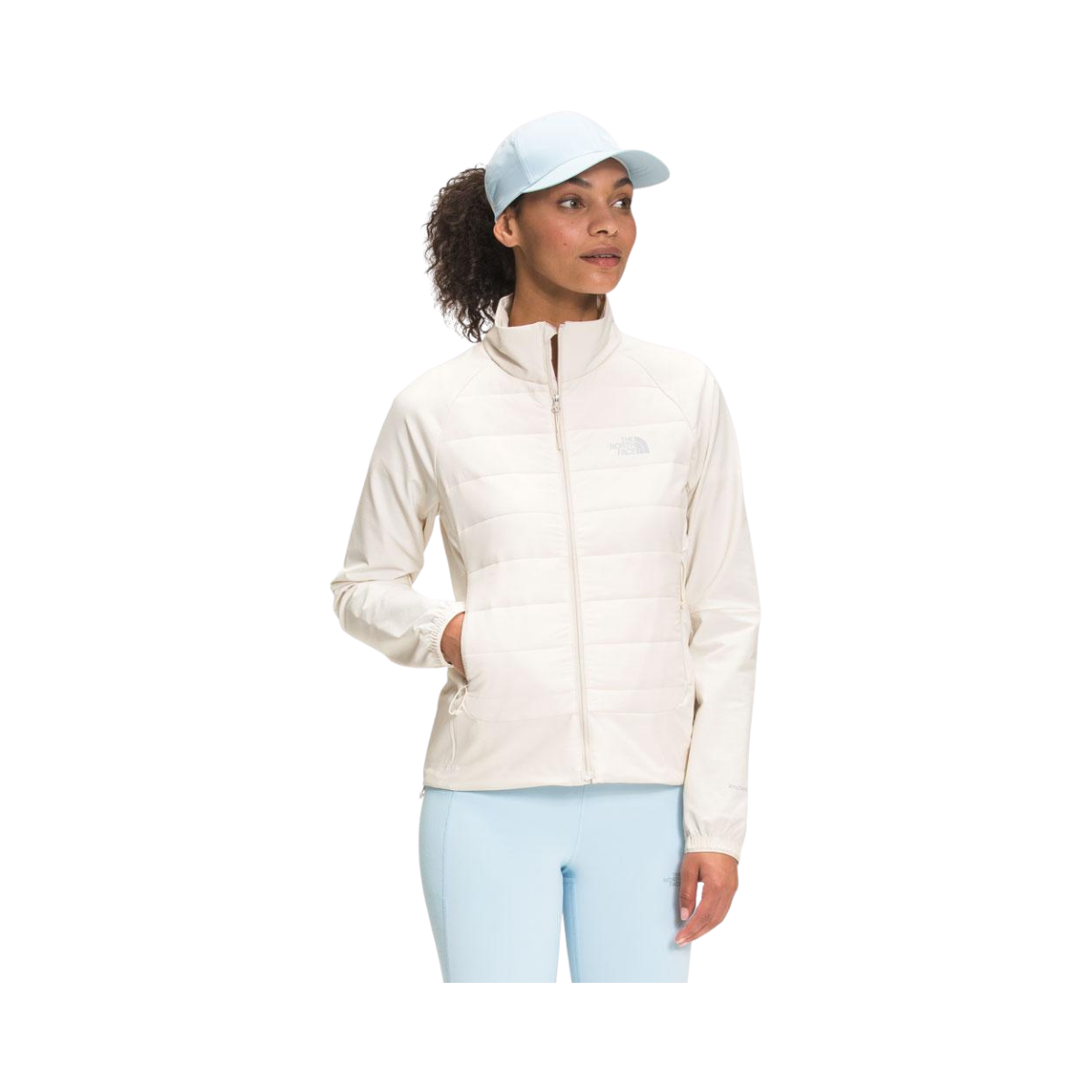 NORTH FACE W SHELTER COVE HYBRID JKT GARDENIA WHITE