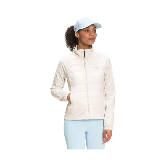 NORTH FACE W SHELTER COVE HYBRID JKT GARDENIA WHITE