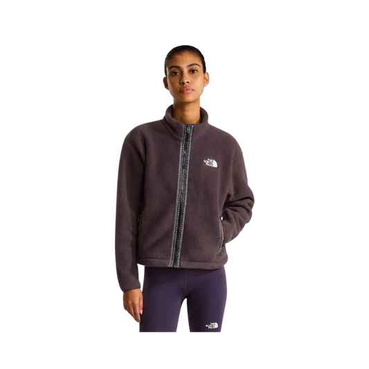 NORTH FACE W TNF FLEESKI FULL ZIP JKT GROUNDED PLUM