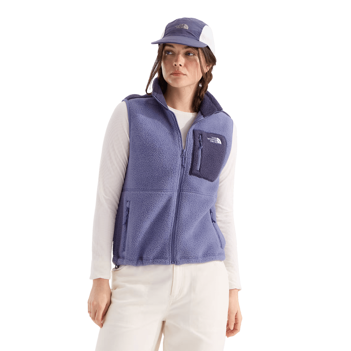 NORTH FACE W YUMIORI VEST GORUNDED PLUM ENDLESS DUSK