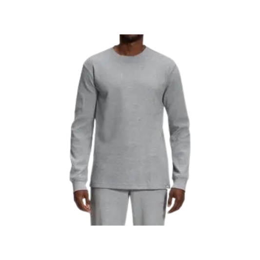 NORTH FACE WAFFLE CREW MELD GREY HEATHER