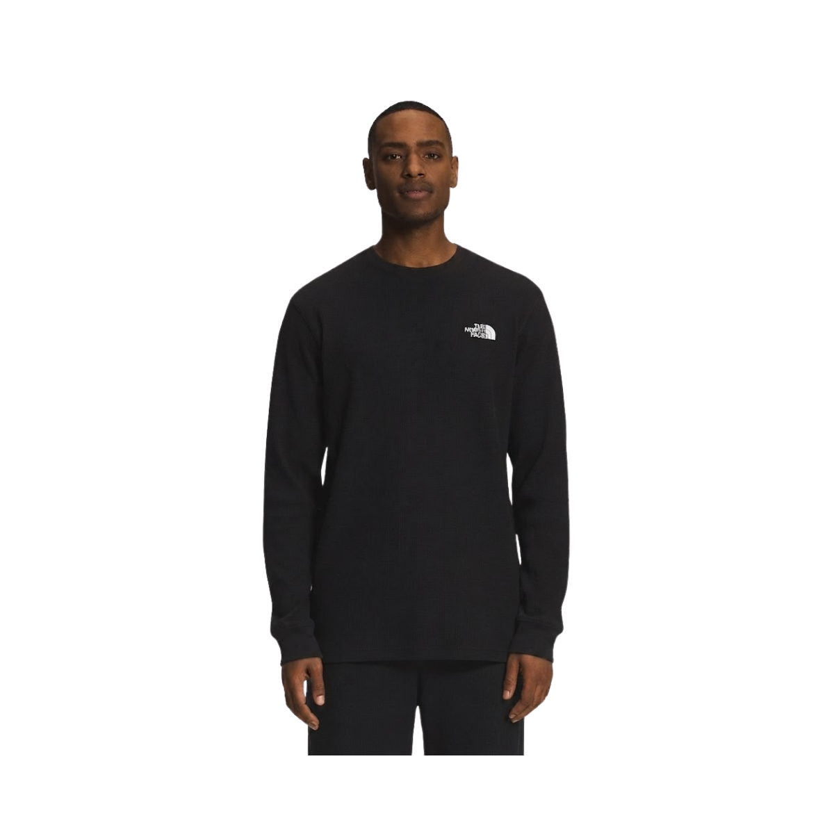 NORTH FACE WAFFLE CREW TNF BLACK