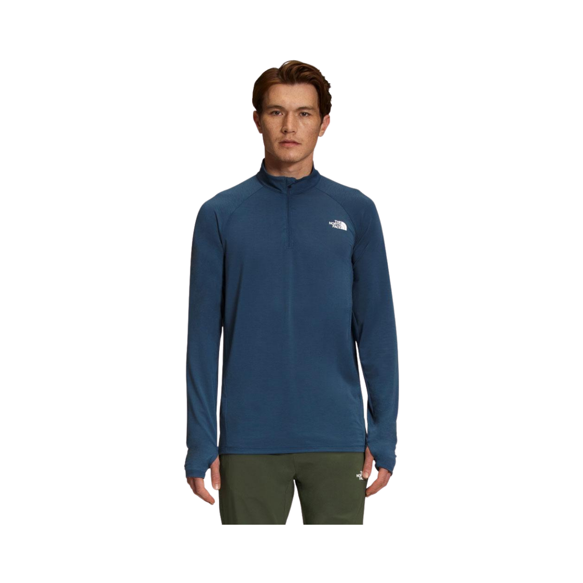 NORTH FACE WANDER 1/4 ZIP SHADY BLUE