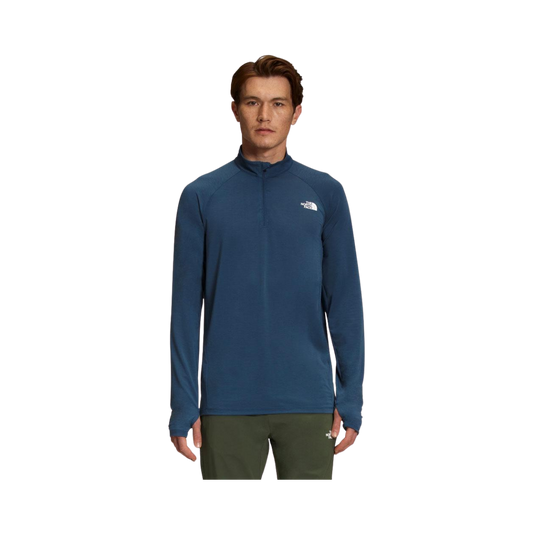 NORTH FACE WANDER 1/4 ZIP SHADY BLUE