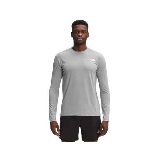 NORTH FACE WANDER L/S MELD GREY HEATHER