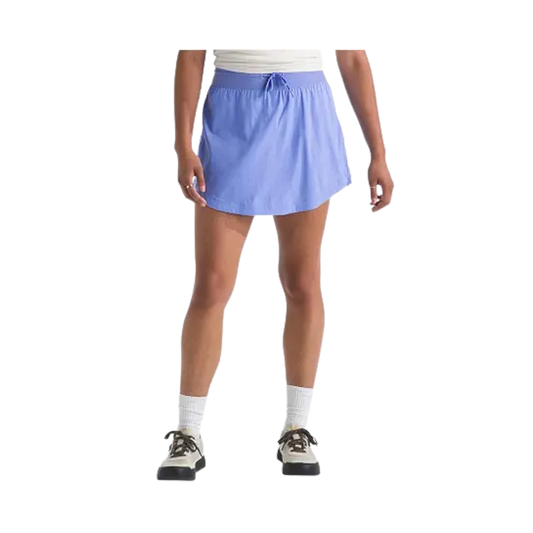 NORTH FACE WOMENS APHRODITE ARISE SKORT PERIWINKLE GLOW