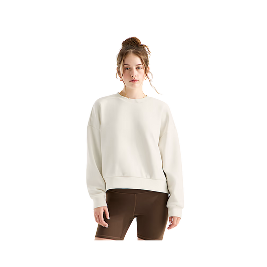 NORTH FACE WOMENS JAIDA CREW WHITE DUNE