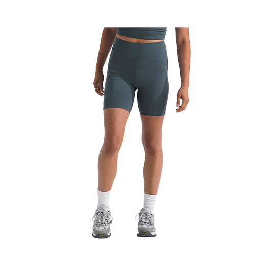 NORTH FACE WOMENS JAIDA POCKET SHORT GRANITE GREY