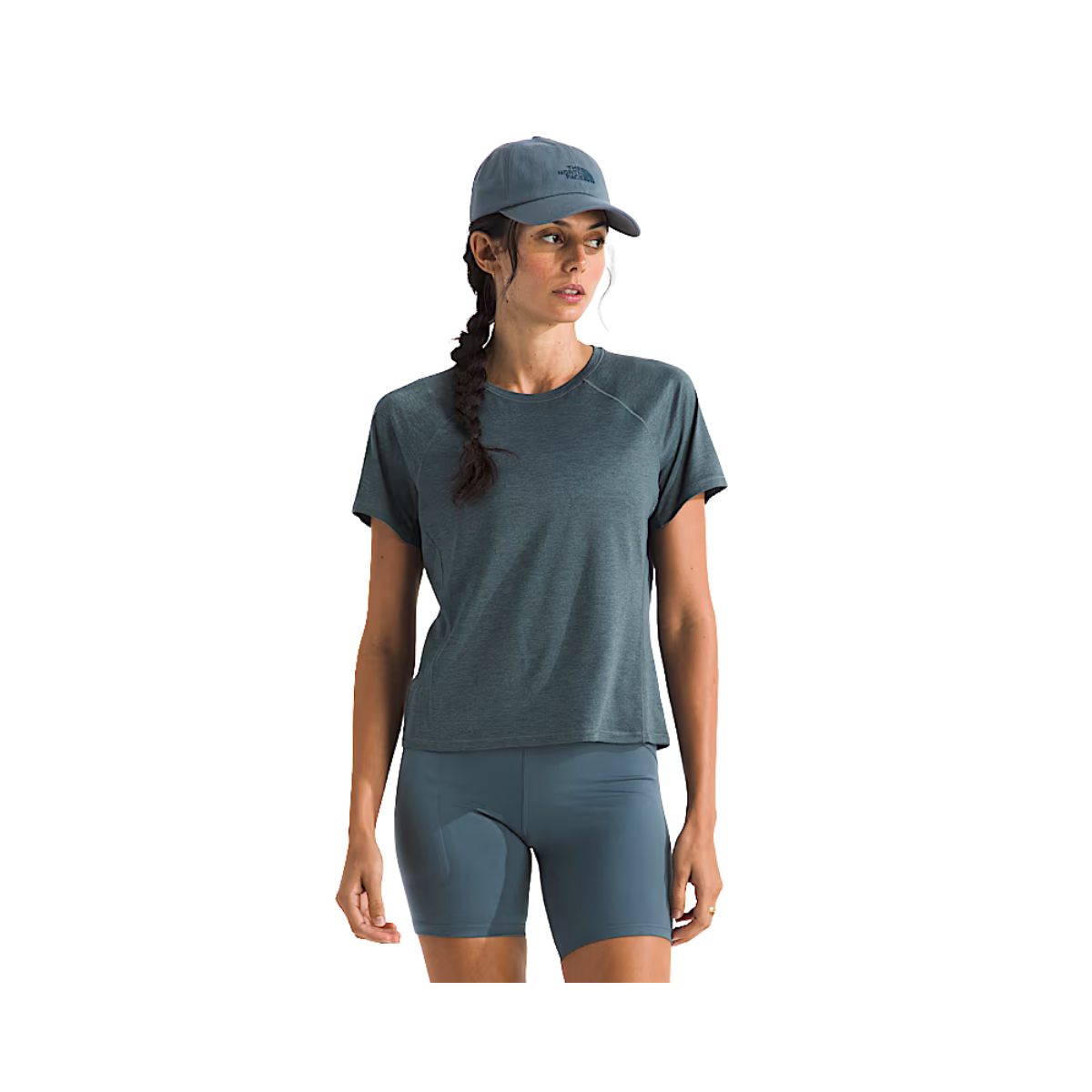 NORTH FACE WOMENS JAIDA S/S TEE FRONT VIEW