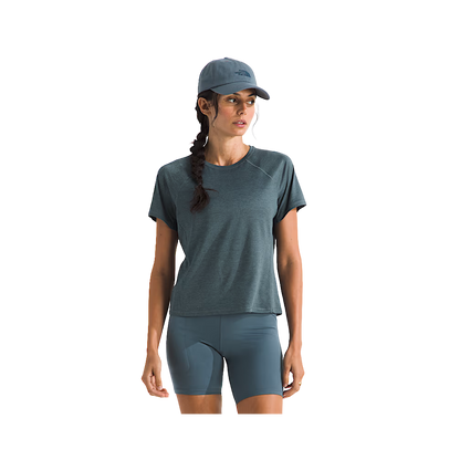 NORTH FACE WOMENS JAIDA S/S TEE FRONT VIEW