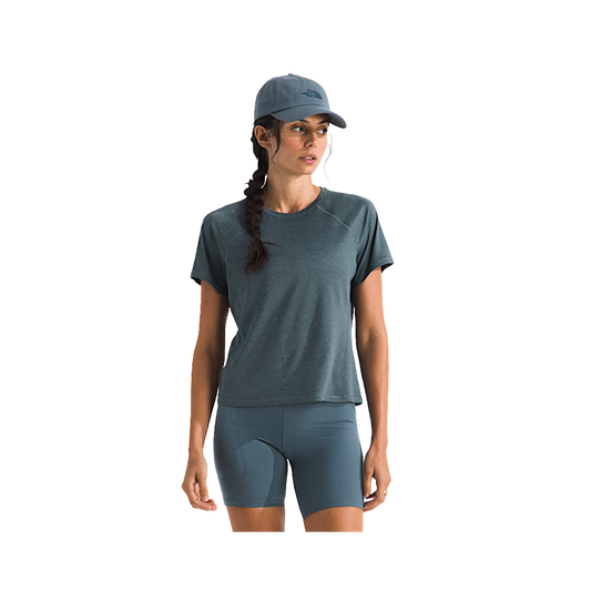 NORTH FACE WOMENS JAIDA S/S TEE FRONT VIEW