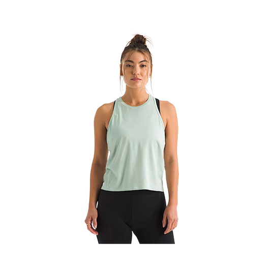 NORTH FACE WOMENS JAIDA TANK OPAL FROST HEATHER