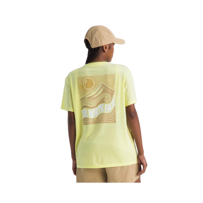 NORTH FACE WOMENS MOUNTAIN ESCAPE S/S TEE BACK VIEW