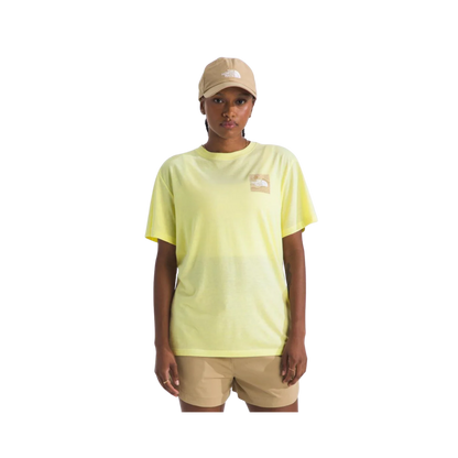 NORTH FACE WOMENS MOUNTAIN ESCAPE S/S TEE FRONT VIEW