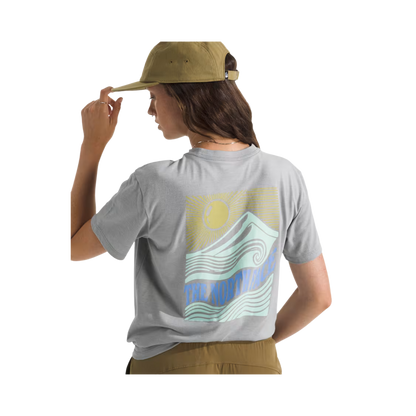 NORTH FACE WOMENS MOUNTAIN ESCAPE S/S TEE BACK VIEW