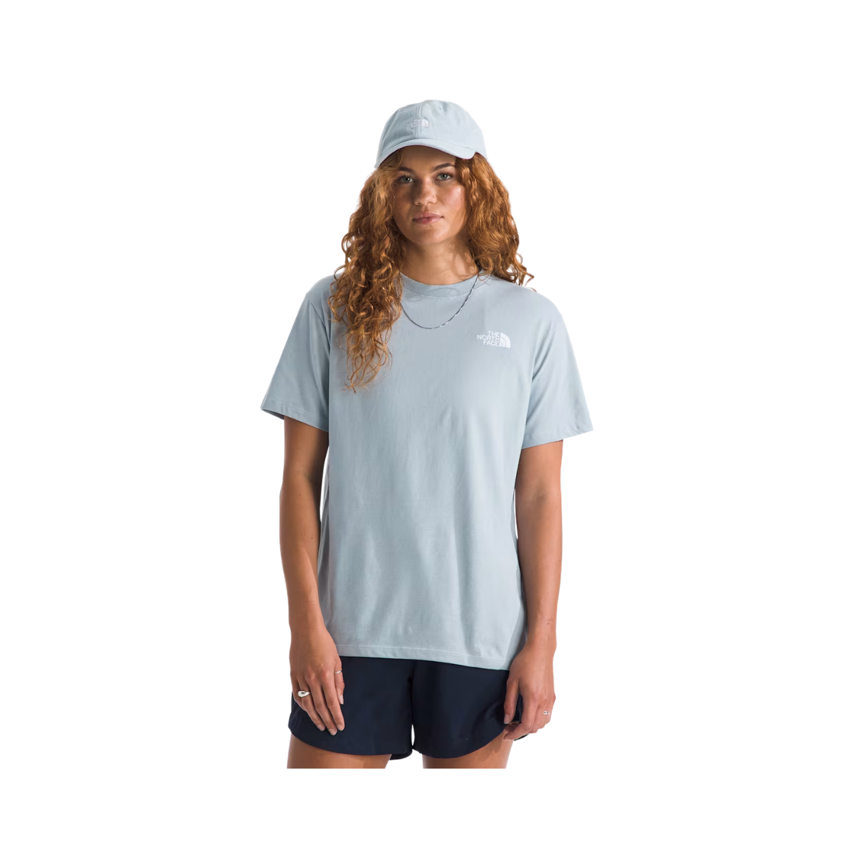 NORTH FACE WOMENS WILDFLOWER RELAXED S/S TEE FRONT VIEW