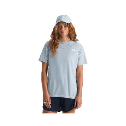NORTH FACE WOMENS WILDFLOWER RELAXED S/S TEE FRONT VIEW