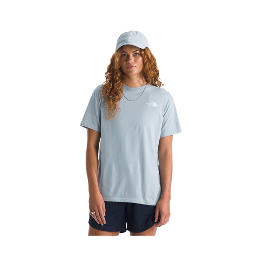 NORTH FACE WOMENS WILDFLOWER RELAXED S/S TEE FRONT VIEW