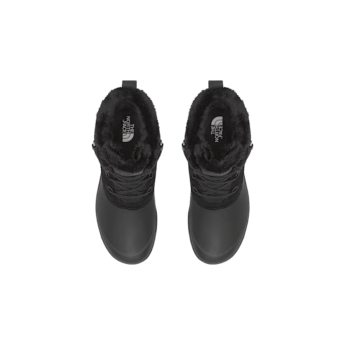 NORTH FACE WOMEN'S  SHELLISTA V SHORTY WATERPROOF BOOT - TNF BLACK/TNF BLACK, TOP ANGLE, 06.5, 07.0, 07.5, 08.0, 08.5, 09.0, 09.5, 10.0