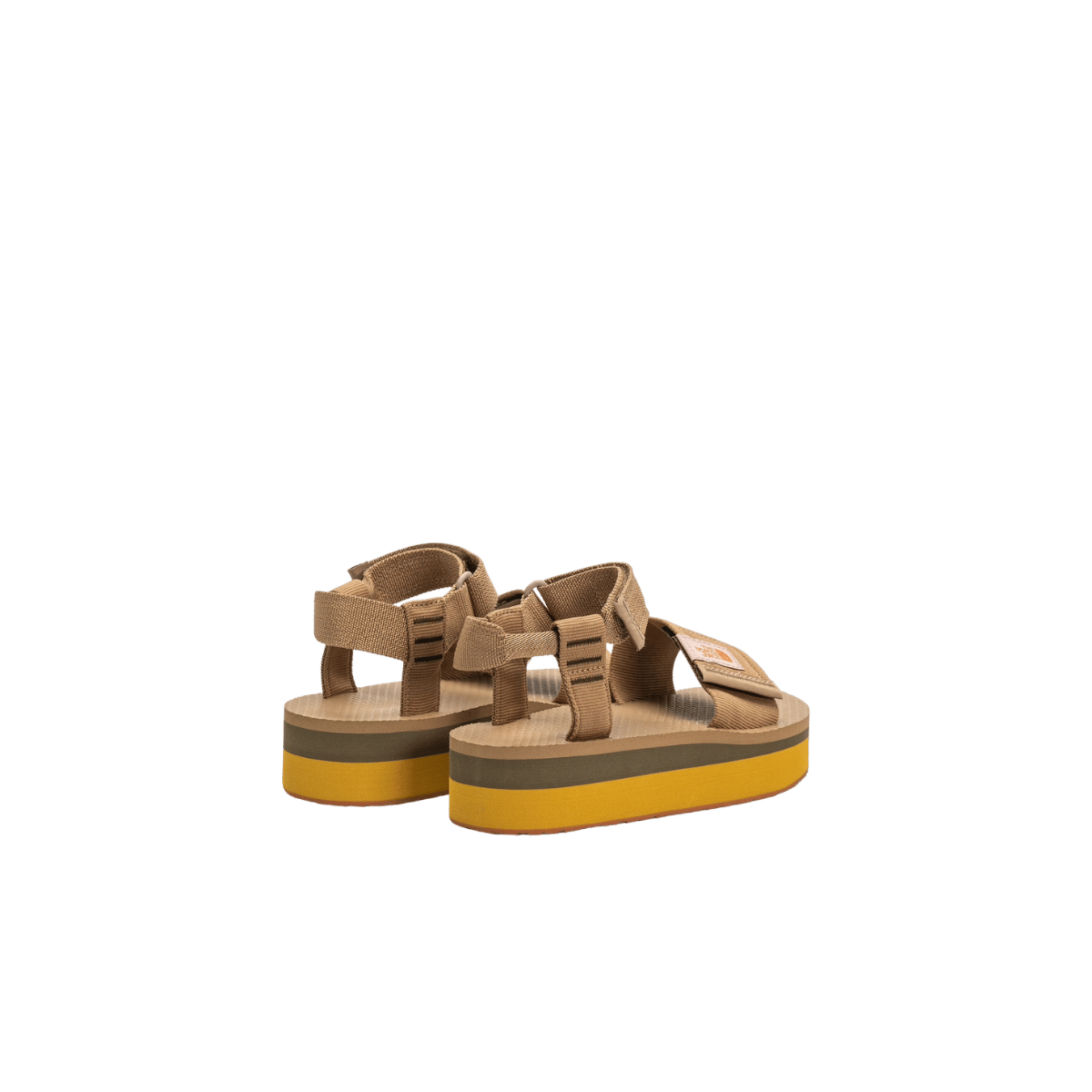 NORTH FACE WOMEN'S SKEENA PLATFORM - SAHARA/IRON BRONZE, BACK ANGLE, 06.0, 07.0, 08.0, 09.0