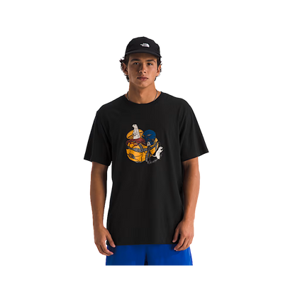 NORTH FACE WOODLAND WANDERER REG S/S TEE FRONT VIEW