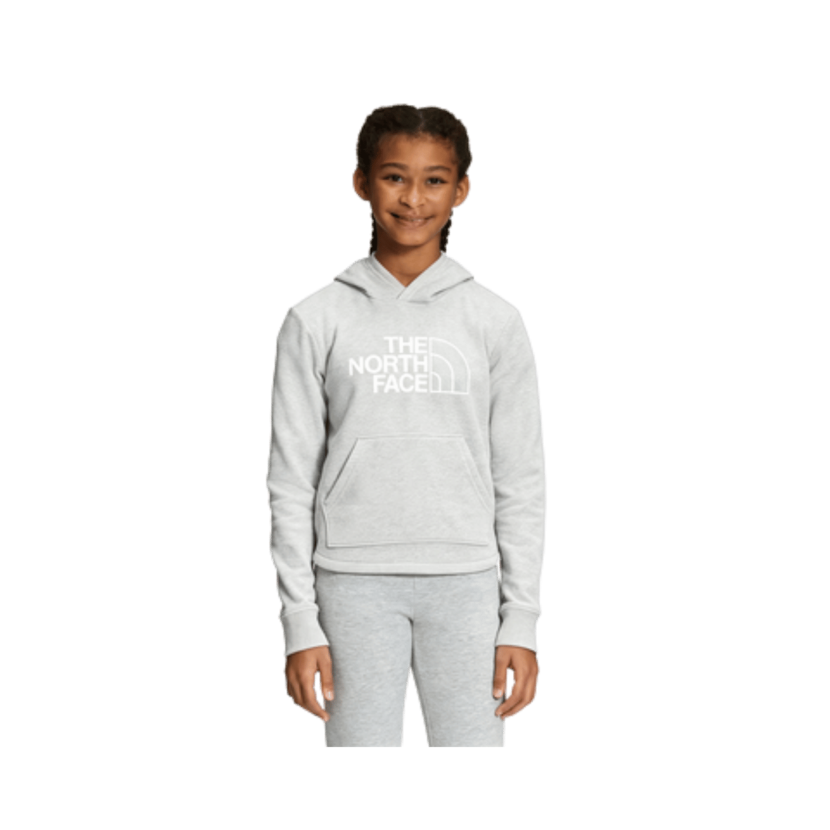 NORTH FACE Y GIRLS CAMP FLC PO HOODIE FRONT