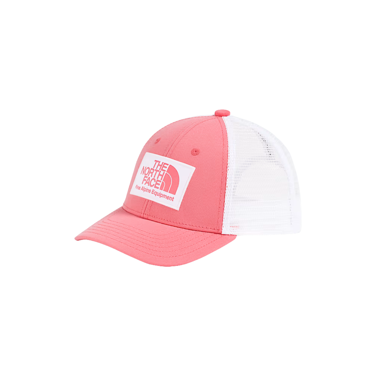NORTH FACE YOUTH MUDDER TRUCKER HAT CORAL CRUSH