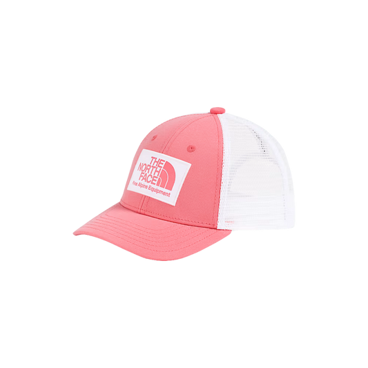 NORTH FACE YOUTH MUDDER TRUCKER HAT CORAL CRUSH