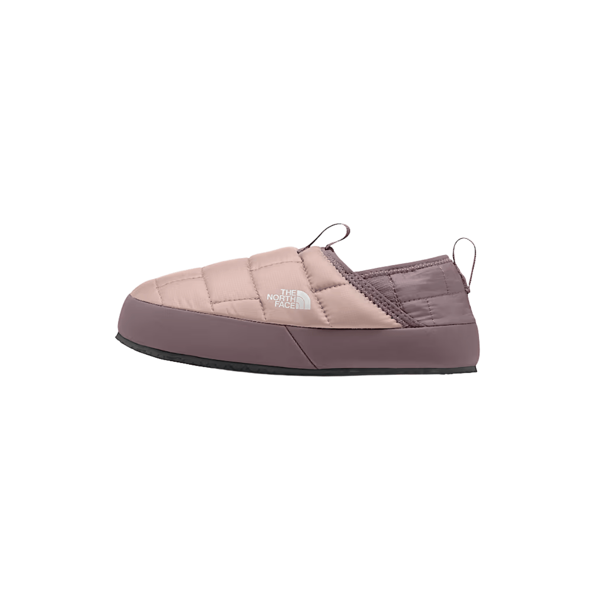 NORTH FACE YOUTH THERMOBALL TRACTION MULE II - PINK MOSS/FAWN GREY, TOP ANGLE, 04.0, 05.0, 06.0, 07.0