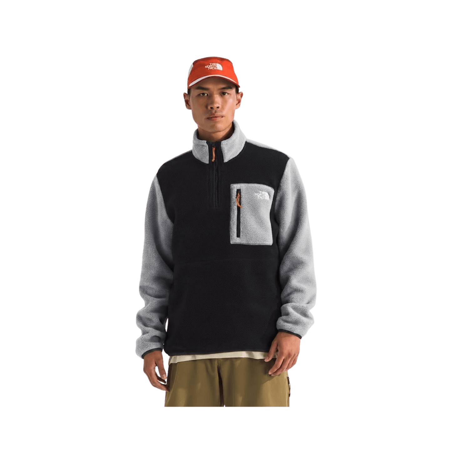 NORTH FACE YUMIORI 1/4 ZIP TNF BLACK SMOKE PEARL